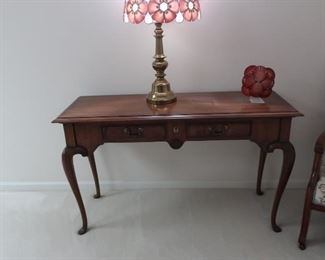 Thomasville  foyer/library  table     19"  x  50"        175.00