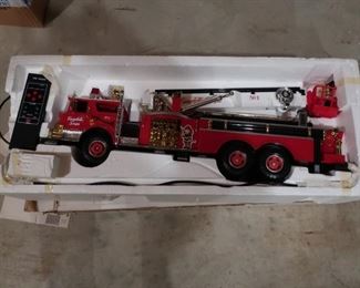 radio  controlled campbells #1  fire  engine