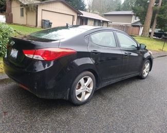 2013 Hyundai Elantra with  28000 miles