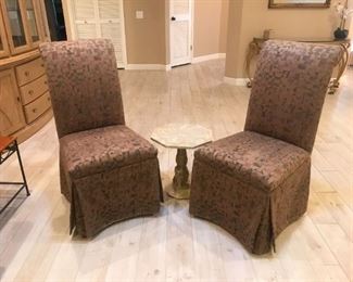  2 Parson Chairs