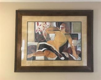 art 5 x 4 framed nude