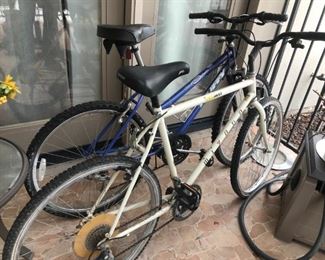 bikes Ladies Huffy and Mens Miata