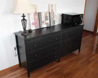 Ikea "Koppang" 6 drawer dresser, purchased new in 2020.  In really nice condition.  Lamps and accessories also sell.