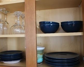 Plates, cups, glasses available