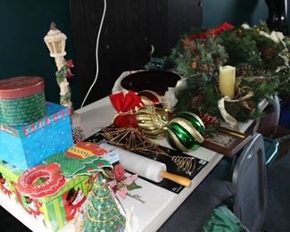 Lots of Christmas items (more pictures to come)