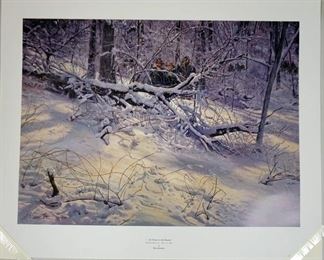 1012 MORT KUNSTLER LIMITED ED PRINT SIGNED AND NUMBERED 742, *SO CLOSE TO THE ENEMY*. 24 IN X 30 IN OVERALL