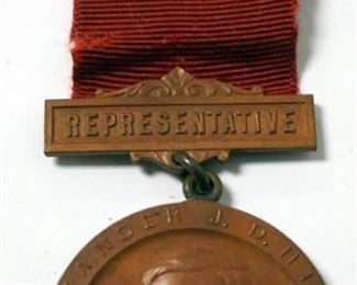 1111 GAR MEDAL 53RD ANNUAL ENCAMPMENT LANCASTER 1919 COMMANDER J. D. HICKS