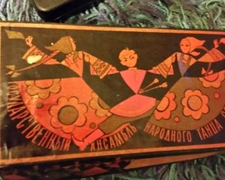 Russian match box