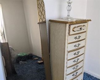 Arched mirror / chest of drawers