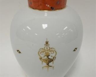 1240	CHINA VASE W/DECORATIONS, 8 1/2 IN HIGH
