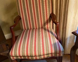 One of a pair of matching armchairs