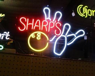 SHARPS BOWLING NEON