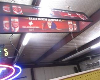 LONE STAR BEER POOL TABLE LIGHT