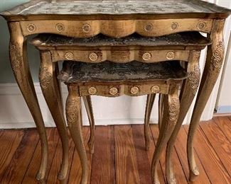 Venetian nesting tables 