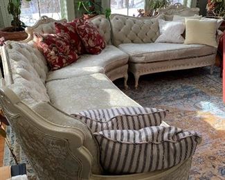 Funky yet functional 3 piece retro sofa 