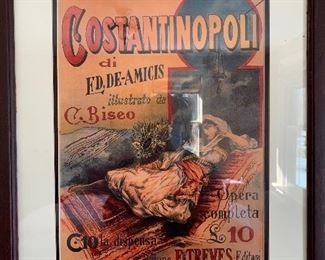 Vintage Turkish poster