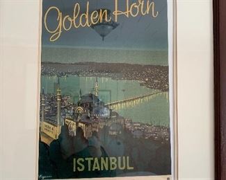 Vintage travel poster