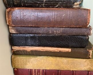 1880’s prayer books and hymnals