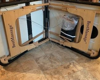 Like new Best Massage portable massage table-complete