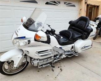 2005 Honda Goldwing
VIN: 1HFSC474X5A405760
Plate:  MC374V
Mileage:
Notes:
