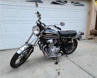 18: 1974 Honda 750 Tour Motorcycle VIN: CB750-2346006
Plate:  NONE
Mileage: 20777
Motor No: CB750E-2356729