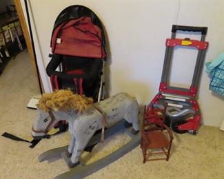 Rocking Horse - Baby Carrier - Luggage Rack