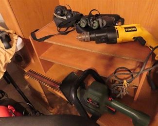 Dewalt Drill - Binoculars - Trimmer