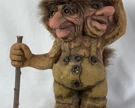 Ny Form Norwegian Troll Style # 101, Troll with Two Heads, 10-1/4" Tall