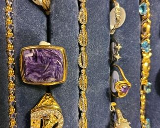 Assorted Gold jewelry 