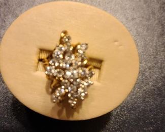 14K ring with Diamonds 