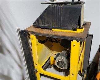 Dewalt Table saw on mobile base, List price $200.00