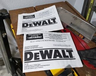 Dewalt table saw 4