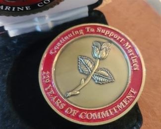 "Continuing to Support Marines*229Years of commitment"