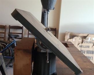 Band saw side view