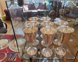 Silver globes