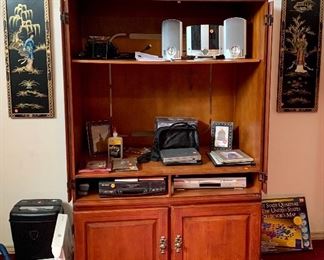 entertainment center ( you buy it you move it)