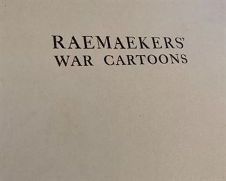 Raemaekers' war cartoons huge book with plates