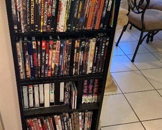 CD's, DVD's, VHS