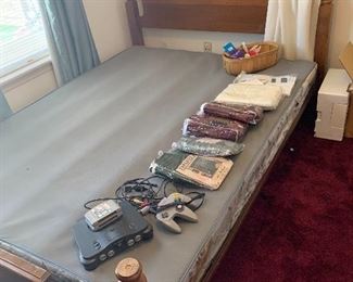 full size bed and box springs