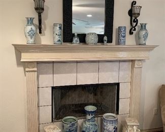 Blue and white porcelain