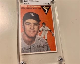 Bob Keegan baseball card
