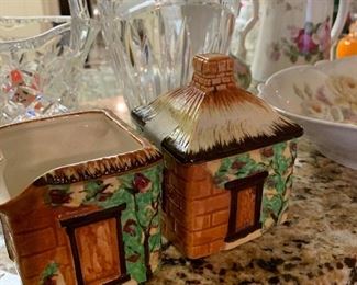 occupied Japan cream and sugar