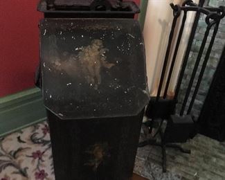 Antique Coal Shuttle