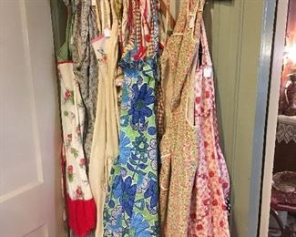 Huge selection of Antique/ Vintage Aprons
