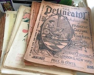 Antique Delineator Magazines 1890’s