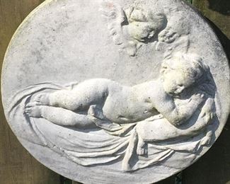 Concrete Wall Outdoor Plaque
