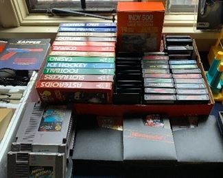 Vintage Atari games 