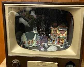 Artist made vintage tv. 