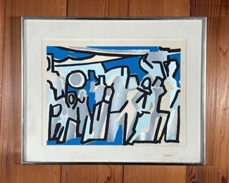 Lot 1 | DAVID PRESCOTT, PRINT | Pencil signed