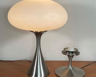 Lot 6 | SPACE AGE MID-CENTURY TABLE LAMP | PLUS! A bonus lower base! 